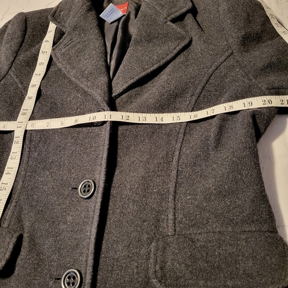 Olsen Wool And Cashmere Jacket Size 8 - Picture 8 of 12